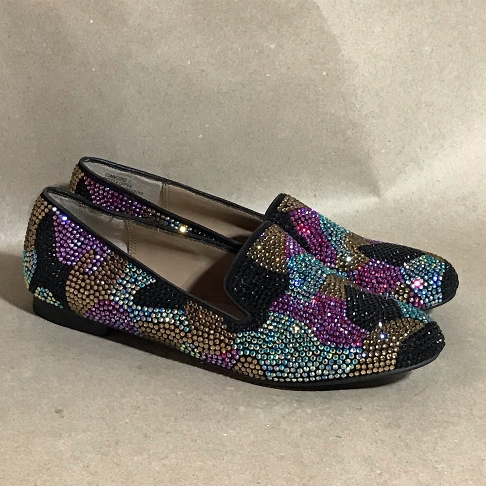 Steve Madden Concord Size 7 Multi-Colored Rhinest… - image 4